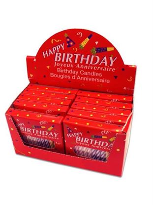 Picture of Birthday candle display (Available in a pack of 24)