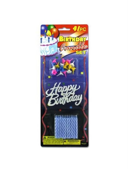 Picture of Birthday candle set (Available in a pack of 24)
