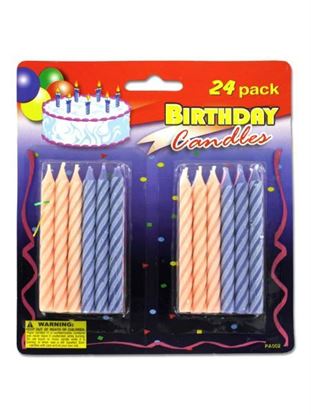 Picture of Birthday candle set (Available in a pack of 24)
