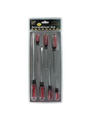 Picture of 7 Pack phillips and slotted screwdriver set (Available in a pack of 4)