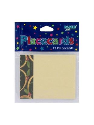 Picture of Chocolate Berries place cards, pack of 12 (Available in a pack of 24)