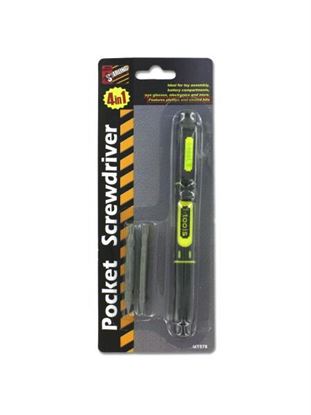 Picture of Four-in-one pocket screwdriver (Available in a pack of 24)