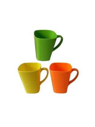 Picture of Melamine mug, assorted colors (Available in a pack of 24)