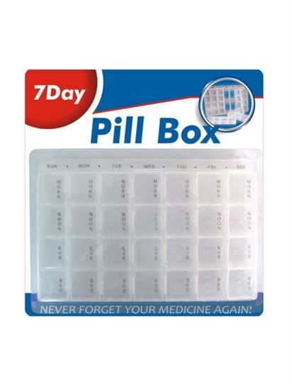 Picture of 7-day pill box (Available in a pack of 12)