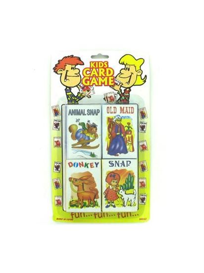 Picture of Children's card game set (Available in a pack of 24)