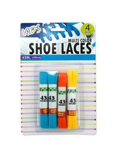 Picture of Kids colored shoelaces (Available in a pack of 24)