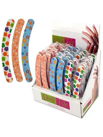 Picture of Curved nail file display (Available in a pack of 24)