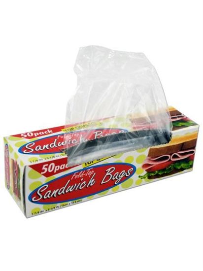 Picture of Fold-top sandwich bags (Available in a pack of 24)