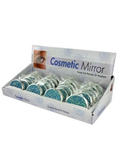 Picture of Glittering compact mirror display (Available in a pack of 24)