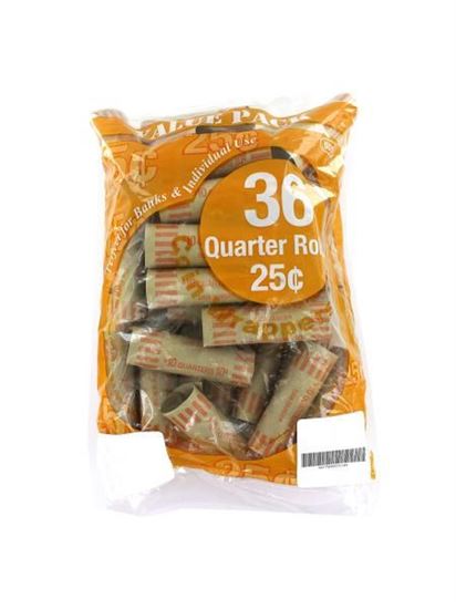 Picture of 36 Pack quarter coin wrappers (Available in a pack of 20)