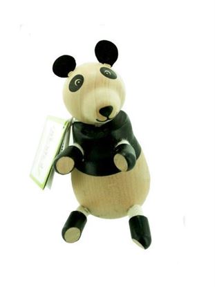 Picture of 5pk wooden pandas 14108 (Available in a pack of 1)