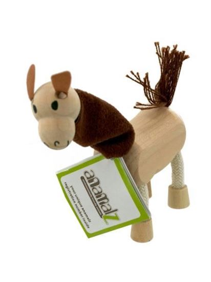 Picture of 5pk wooden lamas 14096 (Available in a pack of 1)