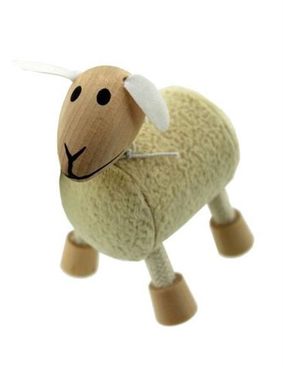 Picture of 5pk wooden sheep 14095 (Available in a pack of 1)