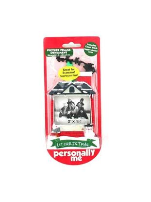 Picture of 1st Christmas photo ornament frame (Available in a pack of 24)