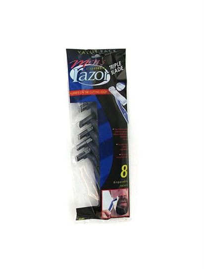 Picture of Men's triple blade disposable razors (Available in a pack of 25)