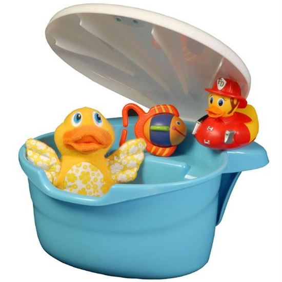 Picture of Blue Tub Toy Organizer