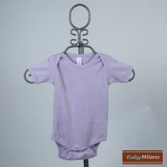 Picture of Lavender Baby Onesie - Short Sleeve by Baby Milano