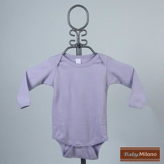 Picture of Lavender Baby  Onesie - Long Sleeve by Baby Milano