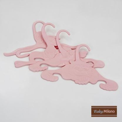 Picture of Baby Clothes Hangers - Pink- 4 Pk by Baby Milano