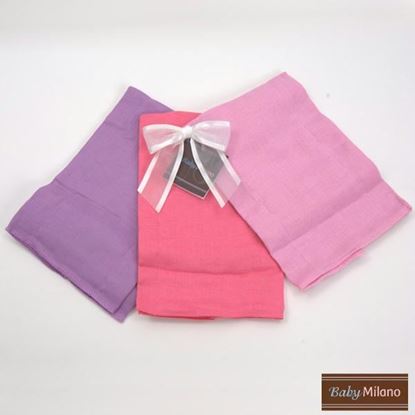 Picture of Burp Cloth Set for Girls by Baby Milano