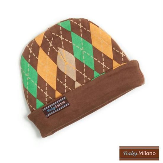 Picture of Argyle Hat - Brown