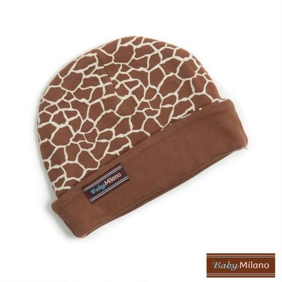 Picture of Giraffe Print - Baby Beanie Hat