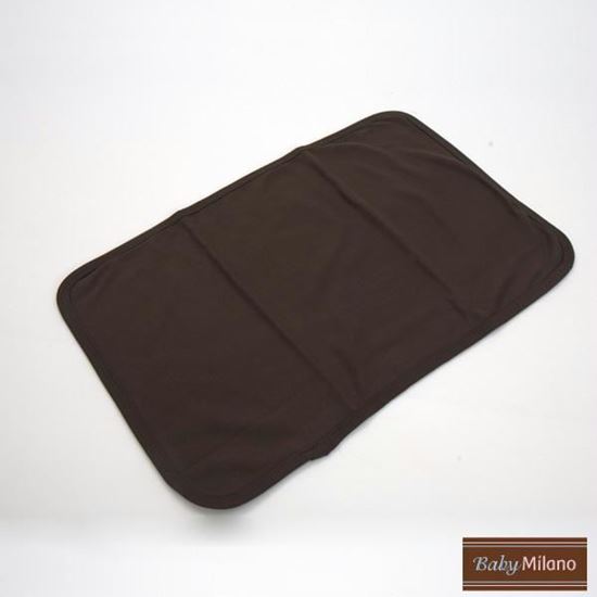 Picture of Baby Burp Cloth - Brown by Baby Milano