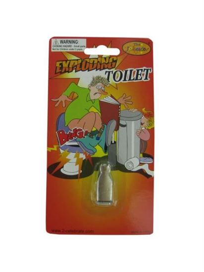 Picture of Joke exploding toilet (Available in a pack of 24)
