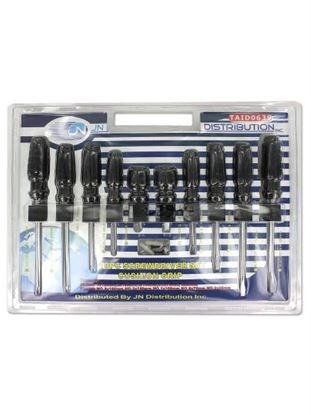 Picture of 10 piece screwdriver set with bonus screws (Available in a pack of 1)