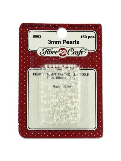 Picture of 3MM Crafting pearls (Available in a pack of 24)