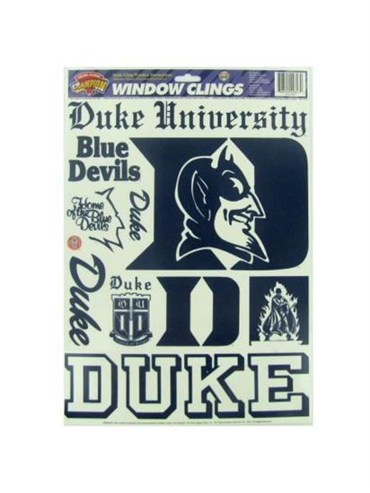 Picture of Duke Blue Devils window clings (Available in a pack of 24)