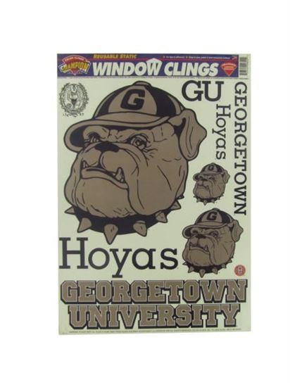 Picture of Georgetown window clings (Available in a pack of 24)