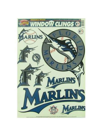Picture of Florida Marlins window clings (Available in a pack of 24)