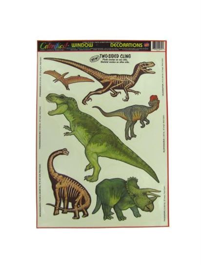 Picture of Dinosaur window clings (Available in a pack of 30)
