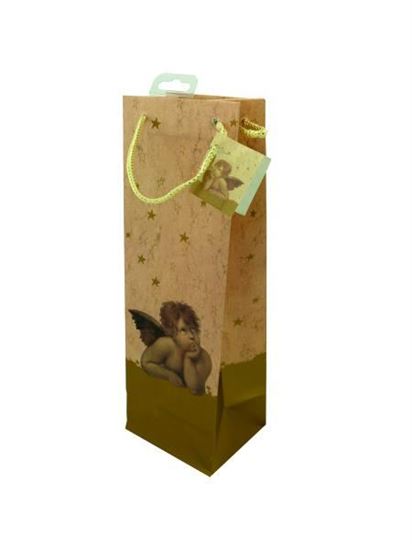 Picture of Angel design bottle gift bag (Available in a pack of 24)