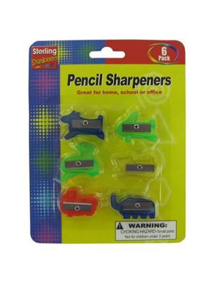 Picture of Animal shaped pencil sharpeners (Available in a pack of 24)