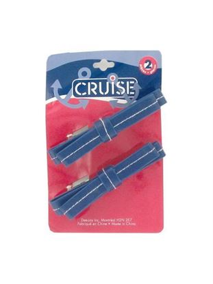 Picture of Blue bow clips (Available in a pack of 48)